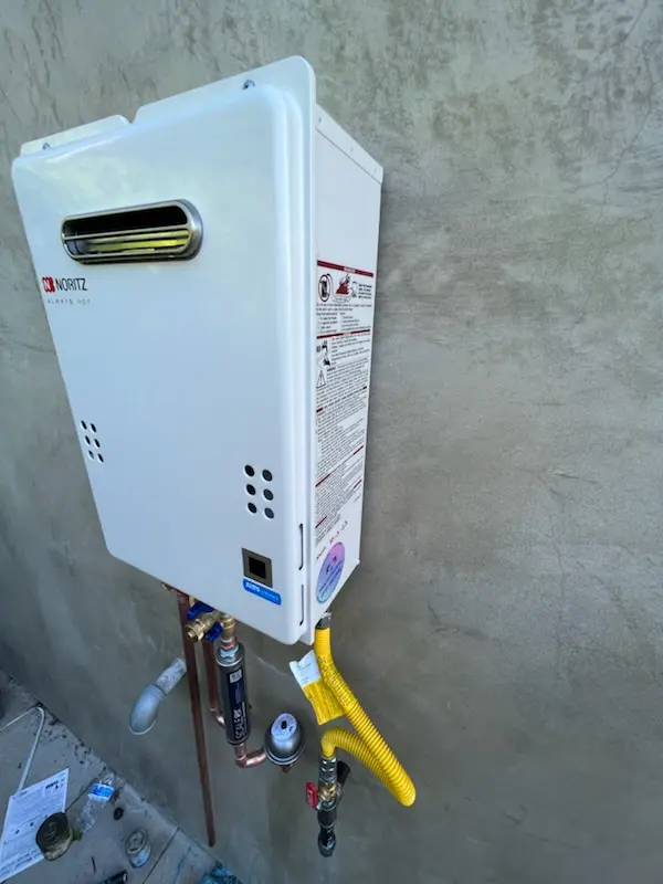 Tankless water heater installation for Five Notch Acres homes